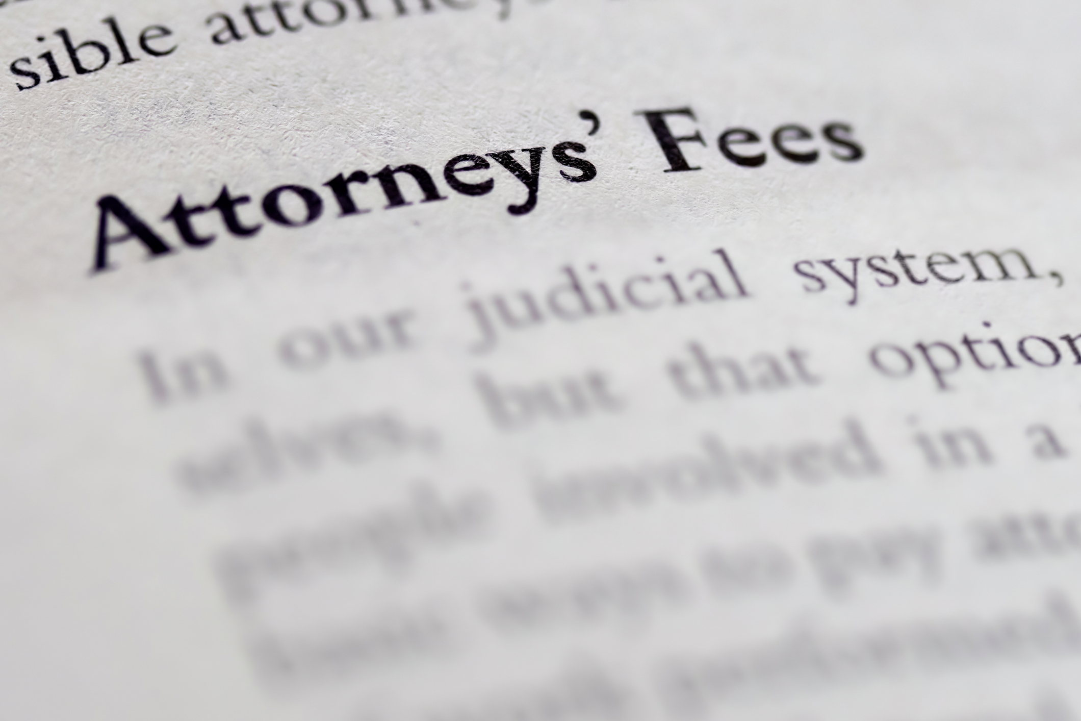 Recovering Attorneys’ Fees in Connection with Termination Settlement Proposals